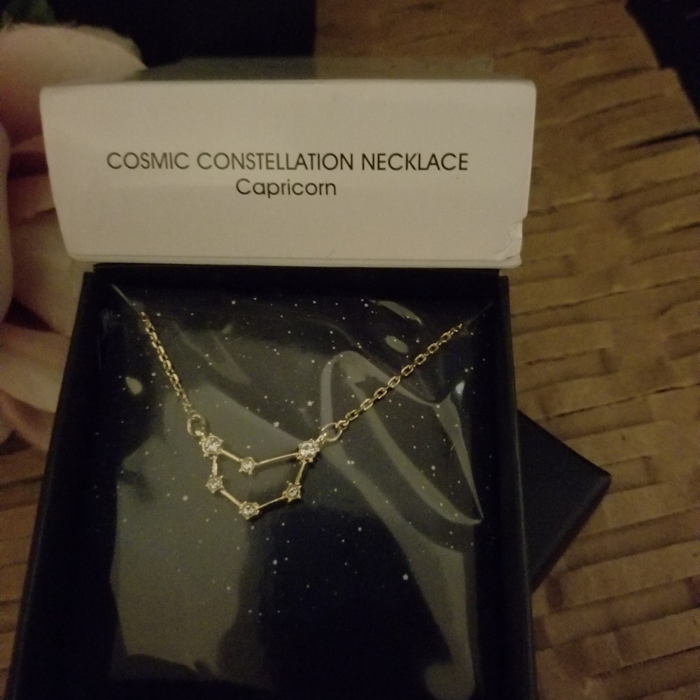 New Avon Capricorn Cosmic Constellation Necklace - Picture 4 of 4